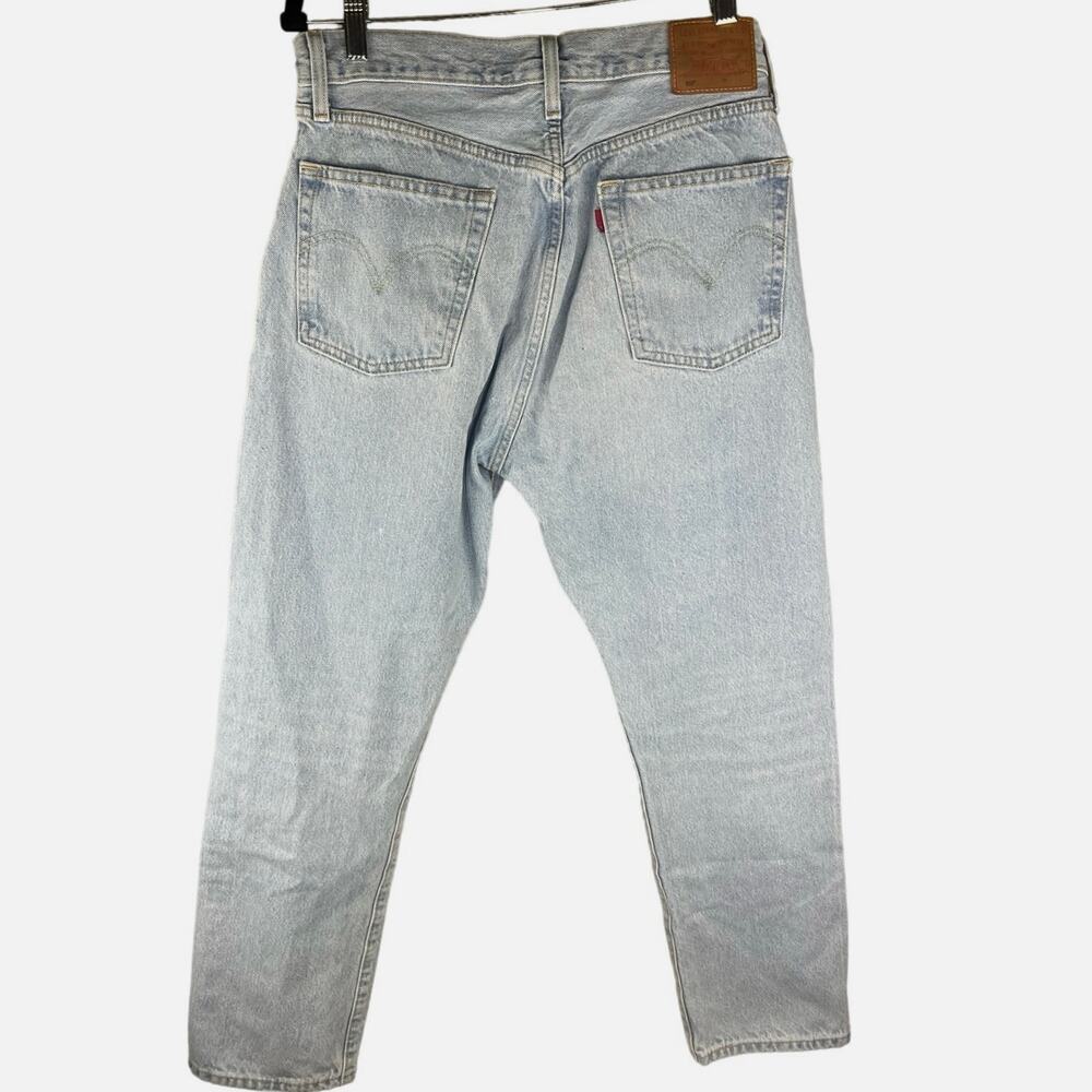 Levi’s Vintage 501 Straight Jean Button Fly Light Blue size W30x28L